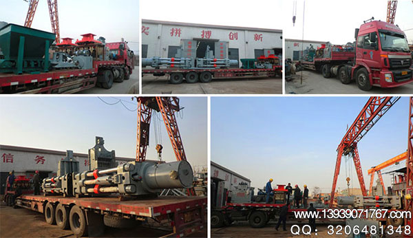 金屬屑?jí)簤K機(jī)發(fā)貨現(xiàn)場